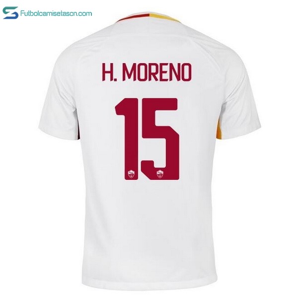 Camiseta AS Roma 2ª H.Moreno 2017/18